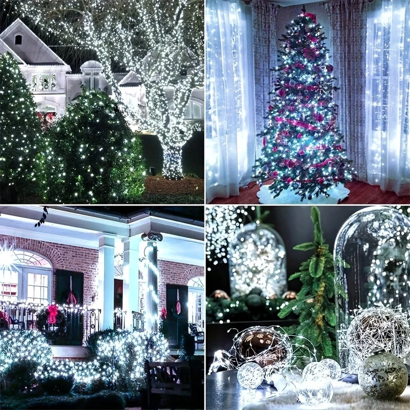 Solar String Lights 12/22/32M 300LED Solar Copper Wire Lamp IP65 Waterproof Fairy Lights For Christmas Wedding Party Decoration solar fairy lights solar lights