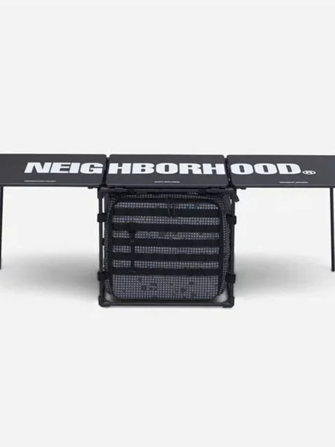 NEIGHBORHOOD NBHD Helinox Outdoor Camping Aluminum Lightweight Tactical Office Folding Storage Table
