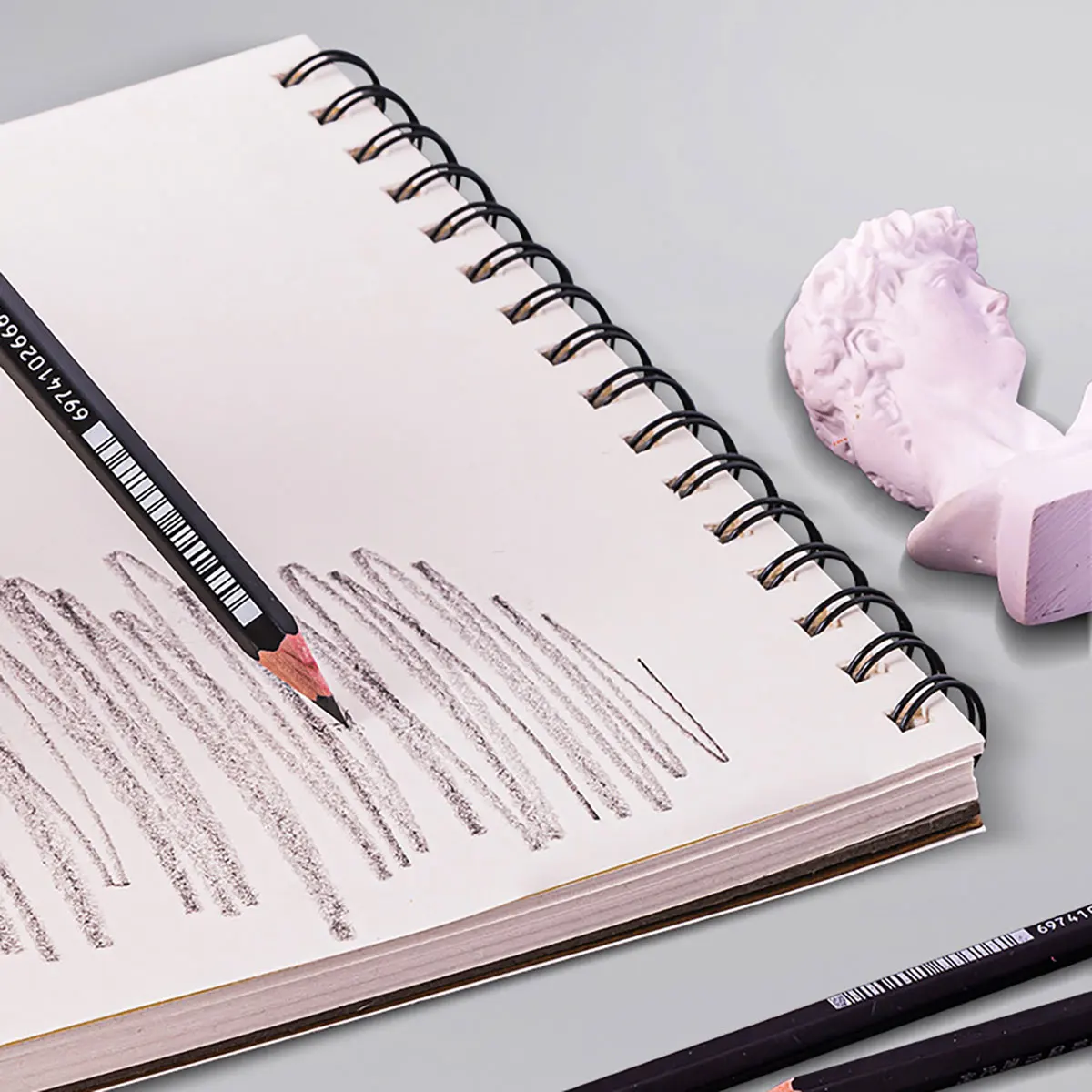 Art Sketchbook 160GSM Kraft Paper Spiral Coil Book Office School Supplies Drawing Notepad Stationary - Image 4