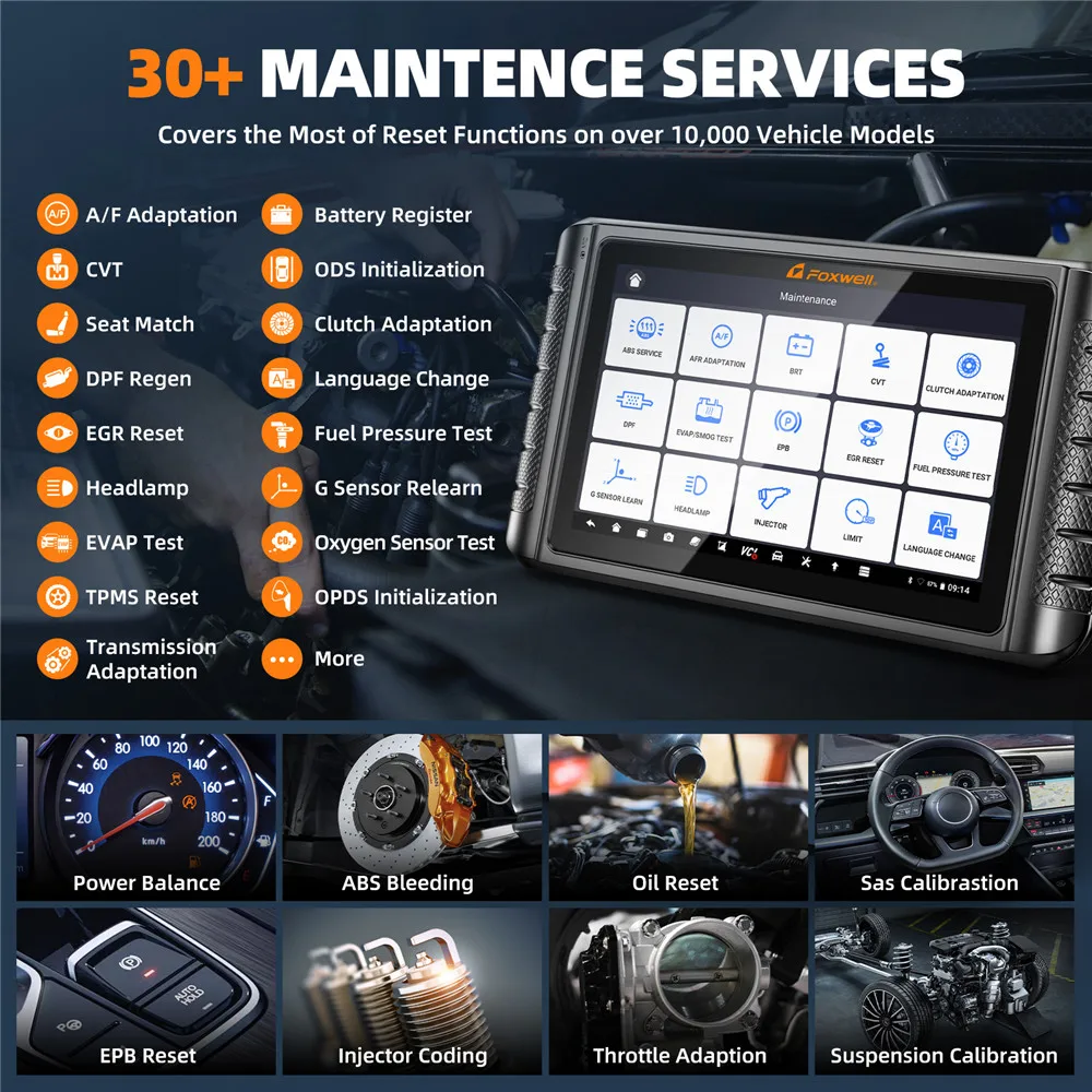 Рисунок 4 - Автомобильный сканер FOXWELL NT1009