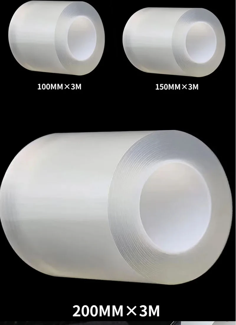 Auto Tür Schutz Aufkleber Schweller Streifen Stoßstange Aufkleber Auto Schützen Aufkleber Nano Band Vinyl Auto Stamm Auto Tür Sill Anti Scratch – Detail 8