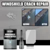 15min Windshield Crack Fix Pro Kit - DIY UV Curing Resin for Car Glass Repair, Auto Windscreen Scratch Restorer Fluid (20ml) 2