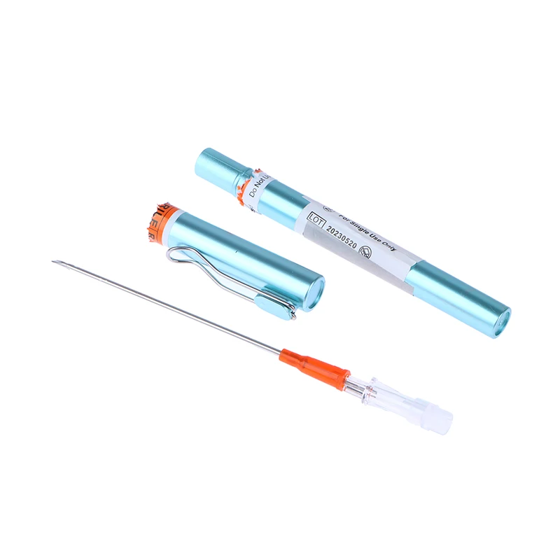 Pneumothorax Needle Trauma Medical Ifak Chest Cathether Needlecatheter 14GX82MM Needle Decompression Edc First Aid Kit