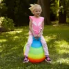 Diameter 18 Inch Ourdoor Toy Sports Hopping Ball for Kids Amazing Space Hopper Ball Safe and Durable Jumping Ball with Handle 3