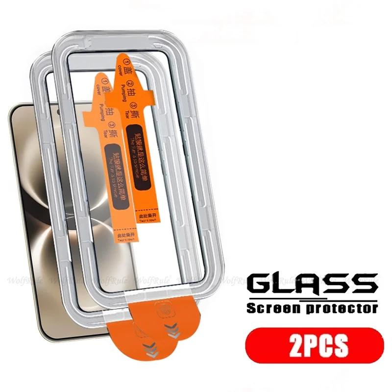 Premium Tempered Glass Screen Protector: 9H Full Dust-Free Protection