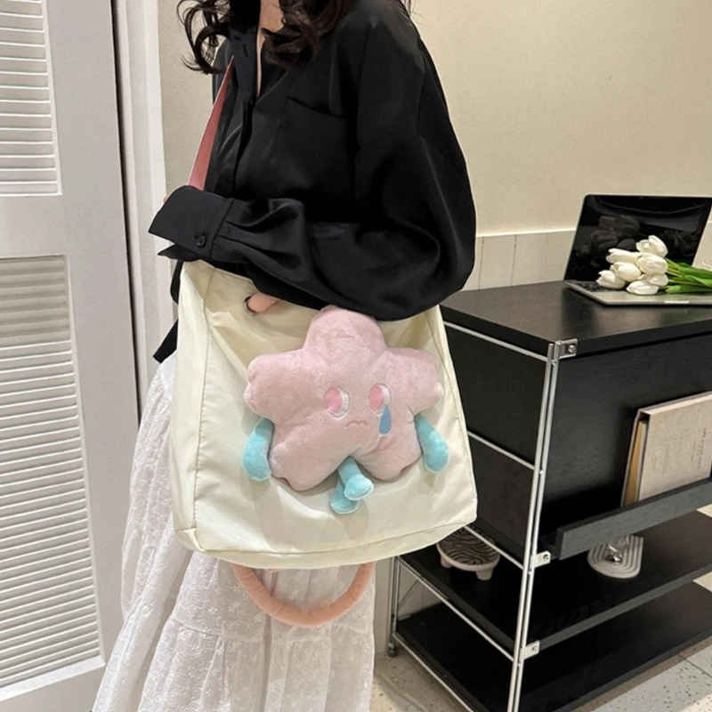 Crossbody Bag for Girl Versatile Bag Large Capacity Star Handbag