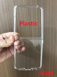 Crystal Clear Slim Hard Protective Back Cover for Motorola Razr 5 (PC Clear)