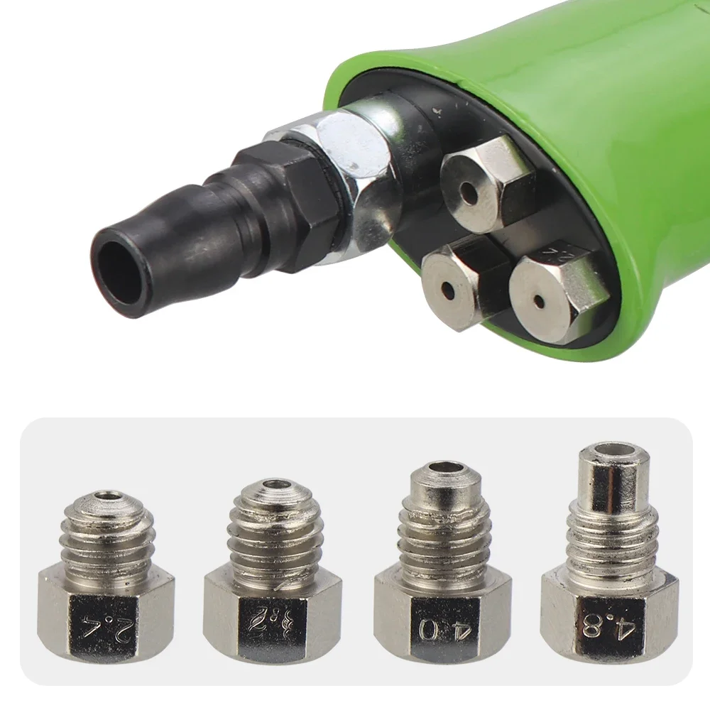 Rivet Gun Pneumatic Blind Rivet Gun Air Nail Gun Tool Automatic POP Riveters Riveting Tool for 2.4mm 3.2mm 4.0mm 4.8mm