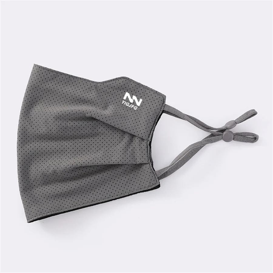 Sunscreen mask men Ice Silk Breathable summer netting Thin protection outdoor riding sunshade mask face mask