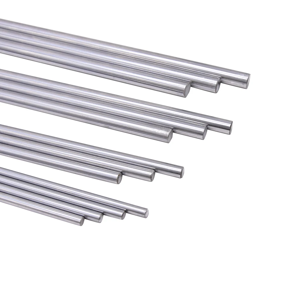 

1PCS D6 Optical axis 6mm 8mm 10mm 12mm linear shaft 3d printer parts 8mm 400mm Cylinder Chrome Plated Liner Rods axis