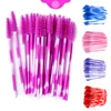 50/100 pièces brosse de maquillage cils sourcils brosses peigne Mascara jetable baguette cils Extension fournitures cosmétiques outils de maquillage