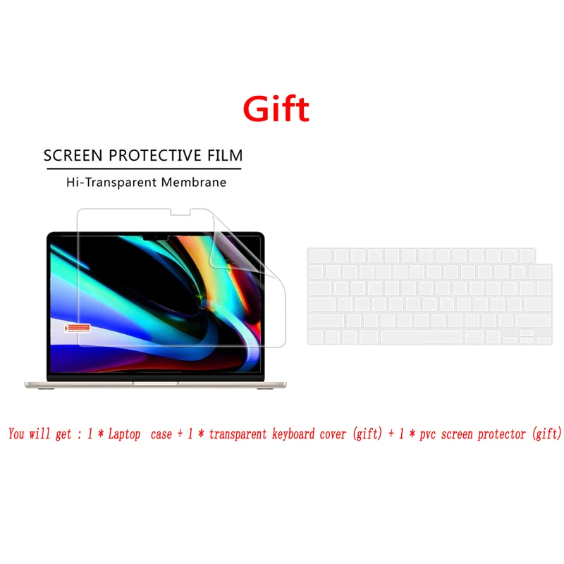 Рисунок 2 - Прозрачный защитный чехол для Macbook Air 15