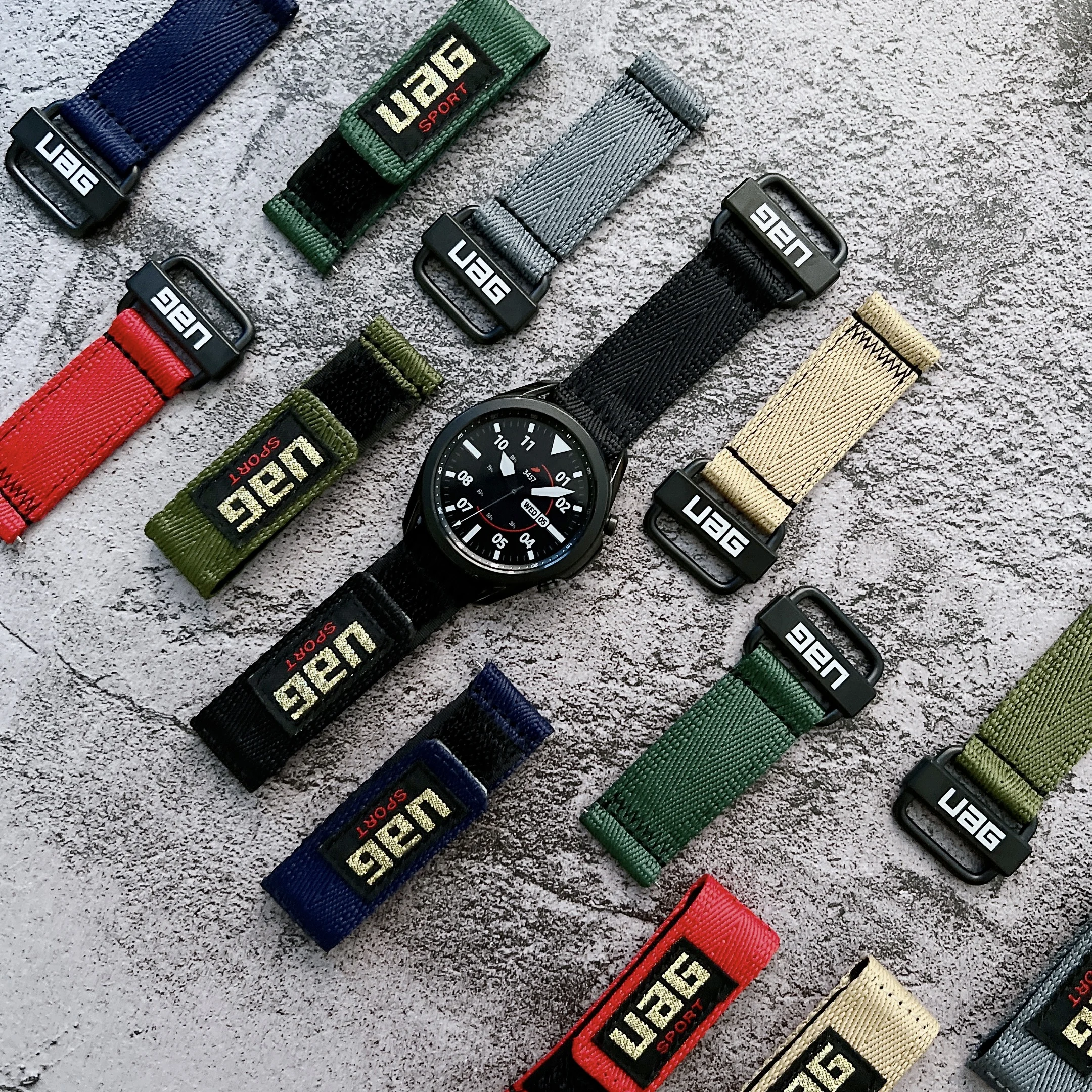 

22mm nylon Strap For Samsung Galaxy Watch 3 45/46mm Gear S3 Smart Bracelet Watchband Huawei GT2/3 46mm Accessorie