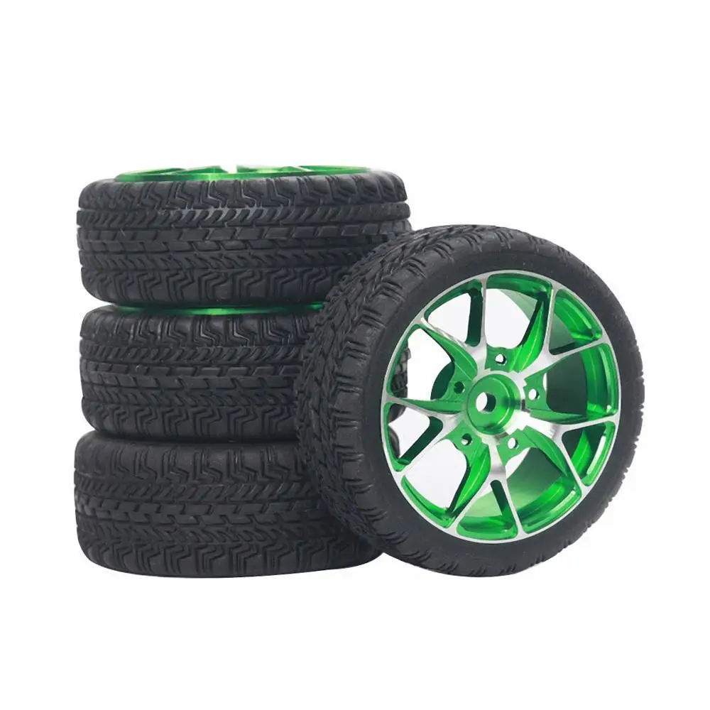 4 pcs Ż / +  Ÿ̾ Ϲ 1/10 rcε ̽ 帮Ʈ HSP 94123/122  ڸ Kyosho TT01 TT02 WLtoys 12428