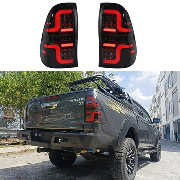 Toyota Hilux Revo 2015-2022 LED Rear Tail Lamp Assembly with Brake, Reverse & Turn Signal
