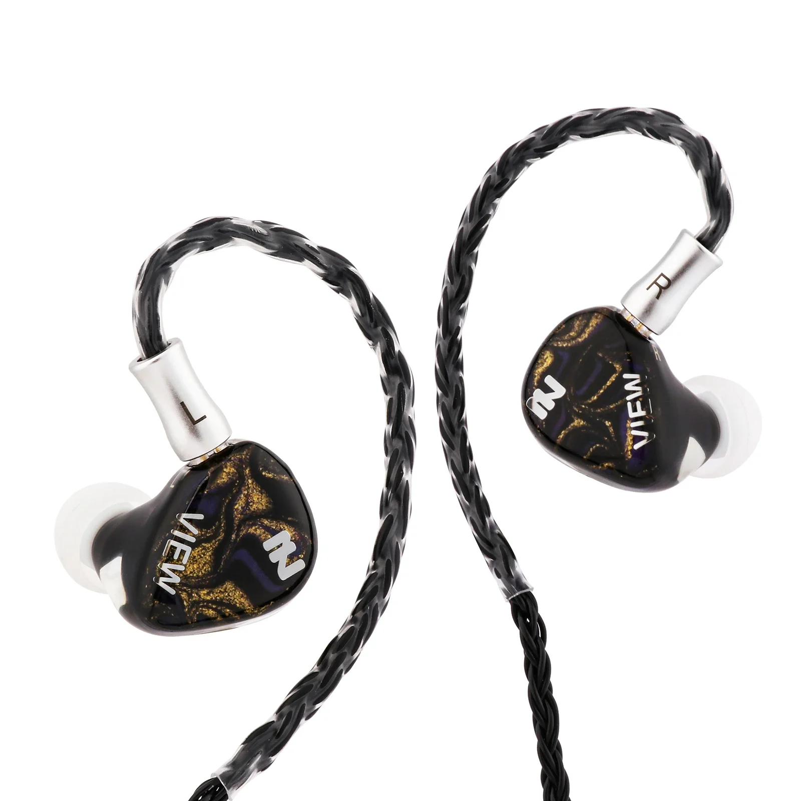 INTUAURA Splendor II Music headset 1DD HiFi IEM In-Ear Monitor Earphone Wired Earbuds with 3.5mm/4.4mm High-purity Copper Cable 6