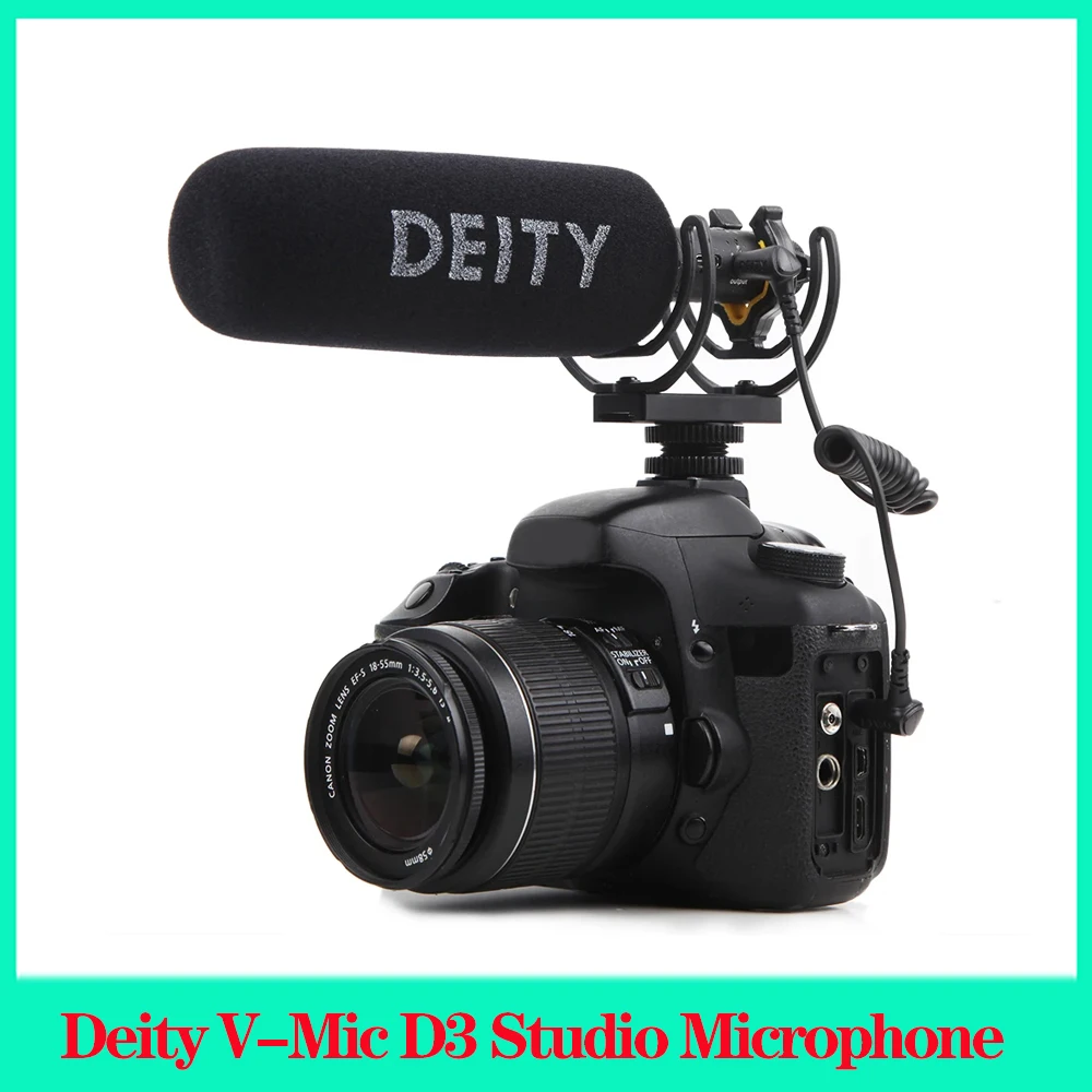 

Студийный микрофон Deity V-Mic D3, профессиональный выносной микрофон с полярным рисунком для интервью и видео