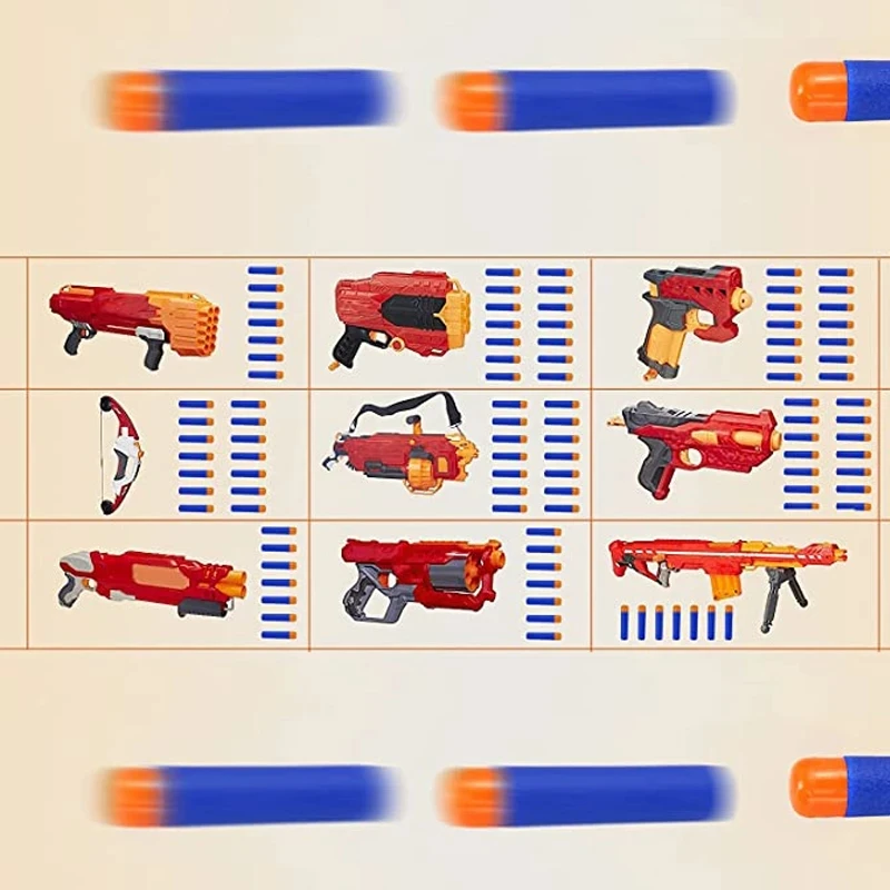 Pacote Universal de Balas de Recarga Mega Dart, Compatível com Armas Nerf,  N-Strike Mega Series, 9,5 cm, 36 peças - AliExpress