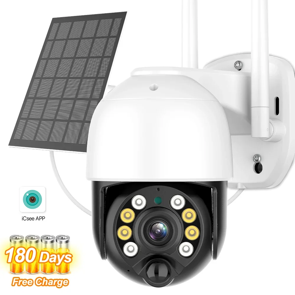 Solar-WIFI-Camera-3MP-1080P-HD-Wireless-Solar-Powered-Camera-Built-in ...