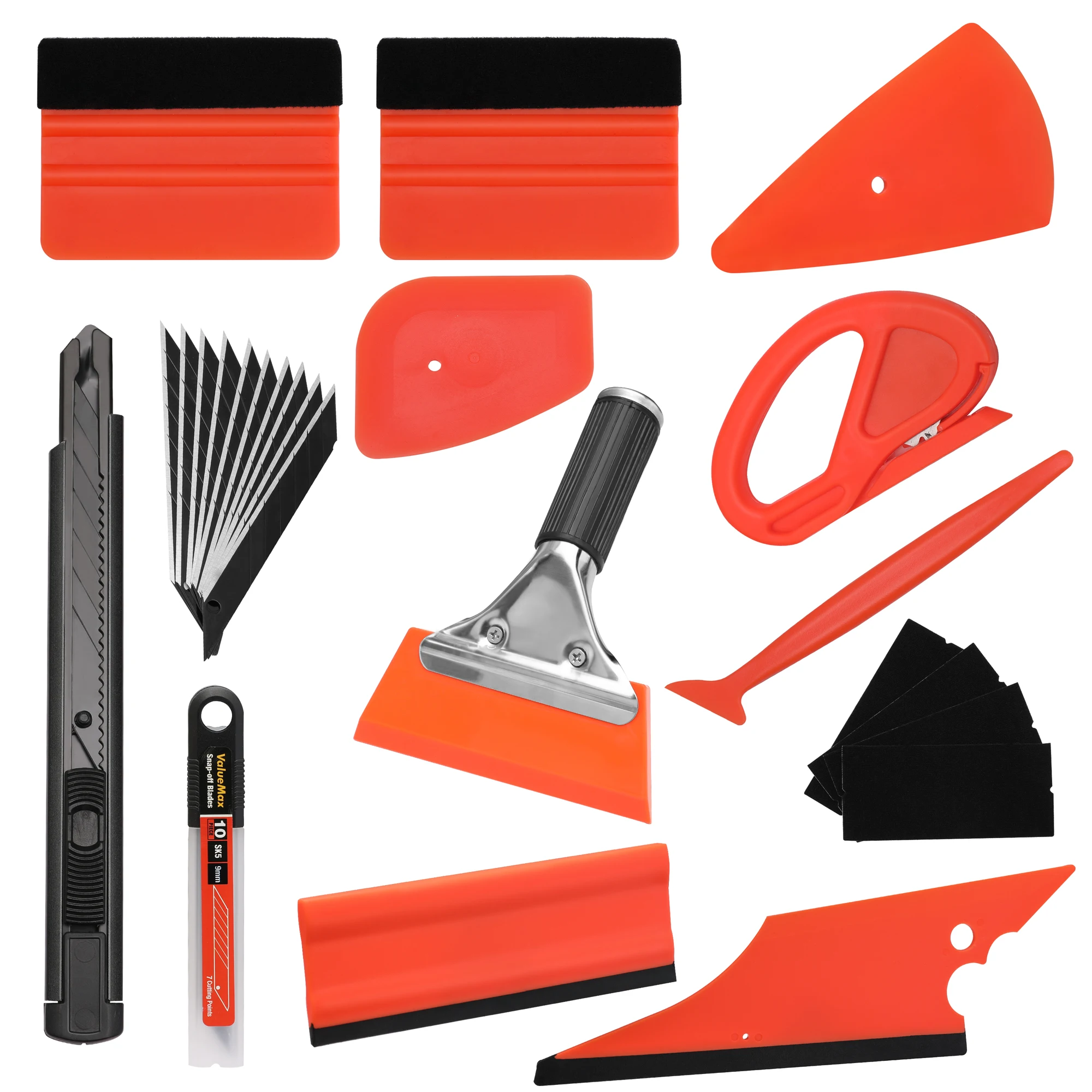 ValueMaxCarWindowTintFilmToolKitSqueegeeSetVinylScraper