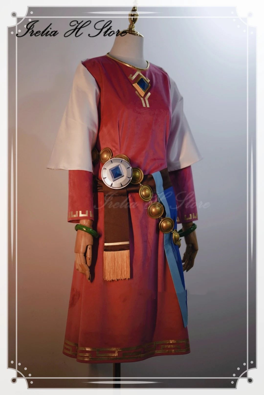 Irelia H Store Custom Size Legend Of Zel & Da Skyward Sword Princess Zel & Da Cosplay Costume Gioco Donna Halloween Dress Female