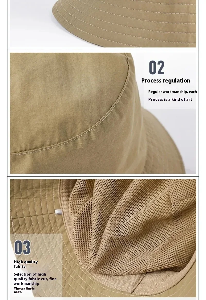 Cappello da sole impermeabile per teste grandi uomo e donna_voghion.com