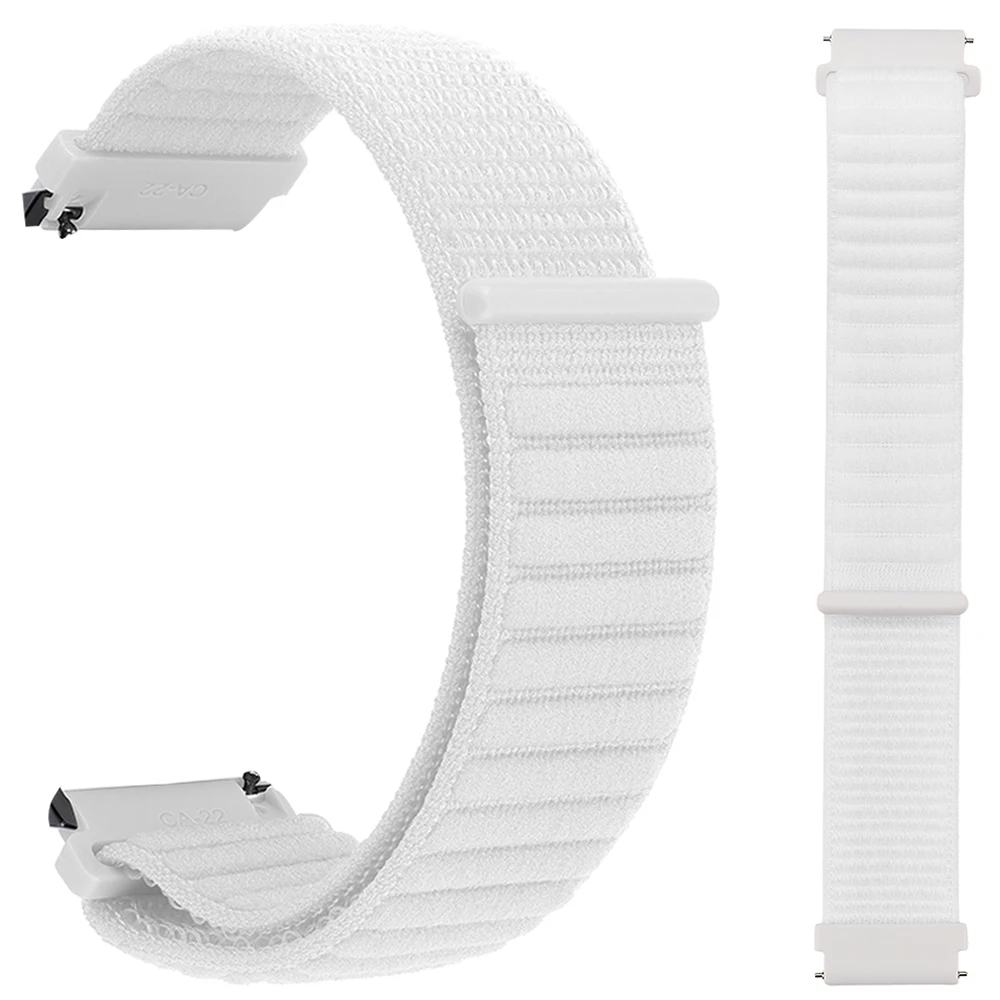 Versatile Nylon Watch Strap - 20mm/22mm, Breathable Loop Bracelet