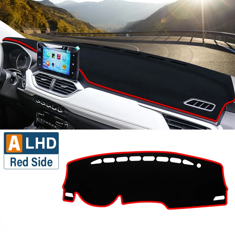 Premium Car Dashboard Sun Shade and Non-Slip Cover Mat