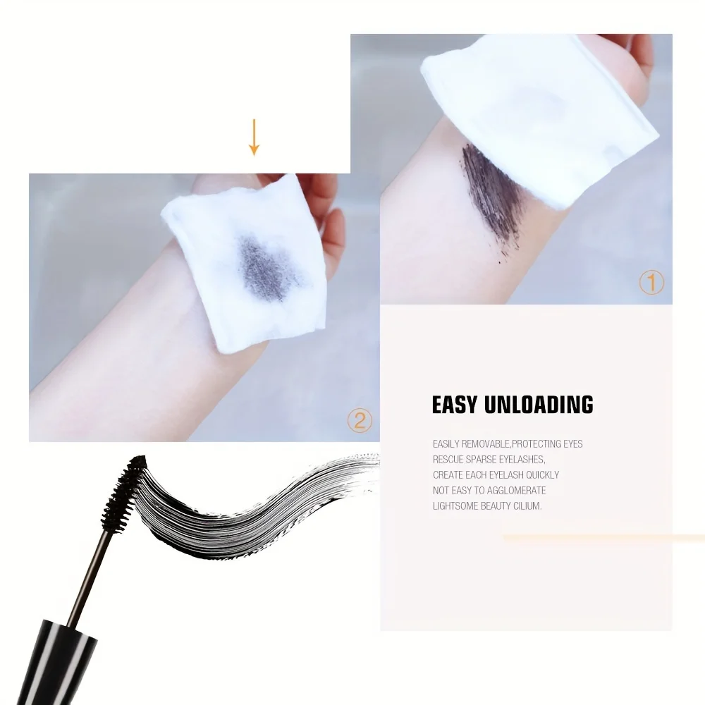 Thick black curly eye black eyeliner waterproof sweat resistant durable eyeliner eye combination
