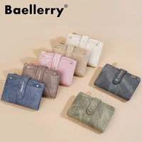 Baellerry New Fashion Women Short Wallets Zipper Coin Bags Top Quality Female Purse Coin Pocket Women's Detachable Card Clip - Image 6