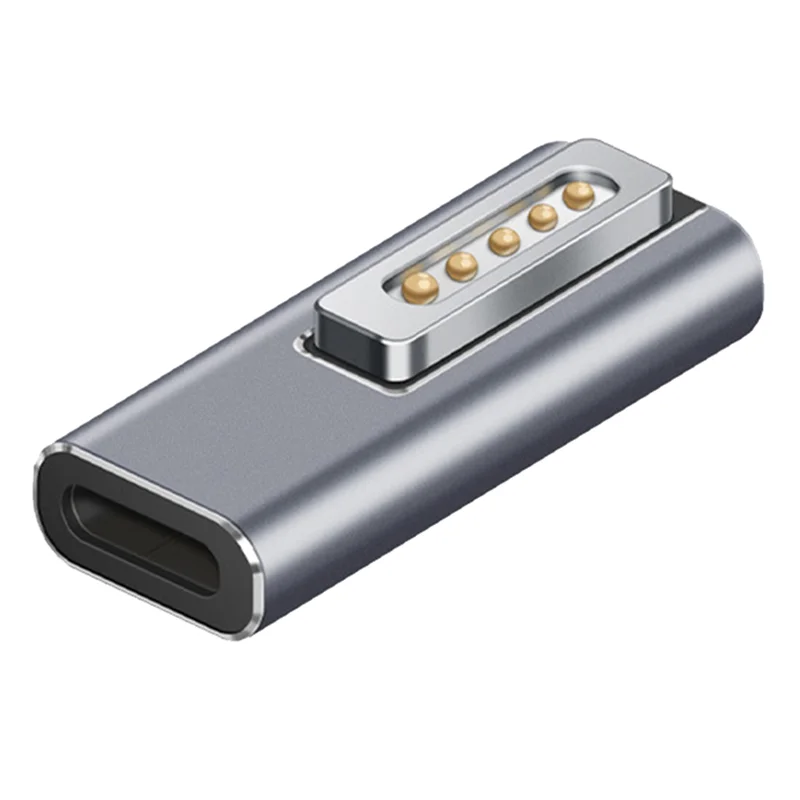 맥북 에어 프로용 마그네틱 USB C 어댑터, 맥세이프 2 커넥터, PD 고속 충전 어댑터, C타입/DC5521