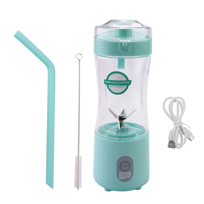 

Portable Blenders, Personal Size Blender Smoothies And Shakes, Mini Blender 4000 Mah USB Rechargeable With Six Blades