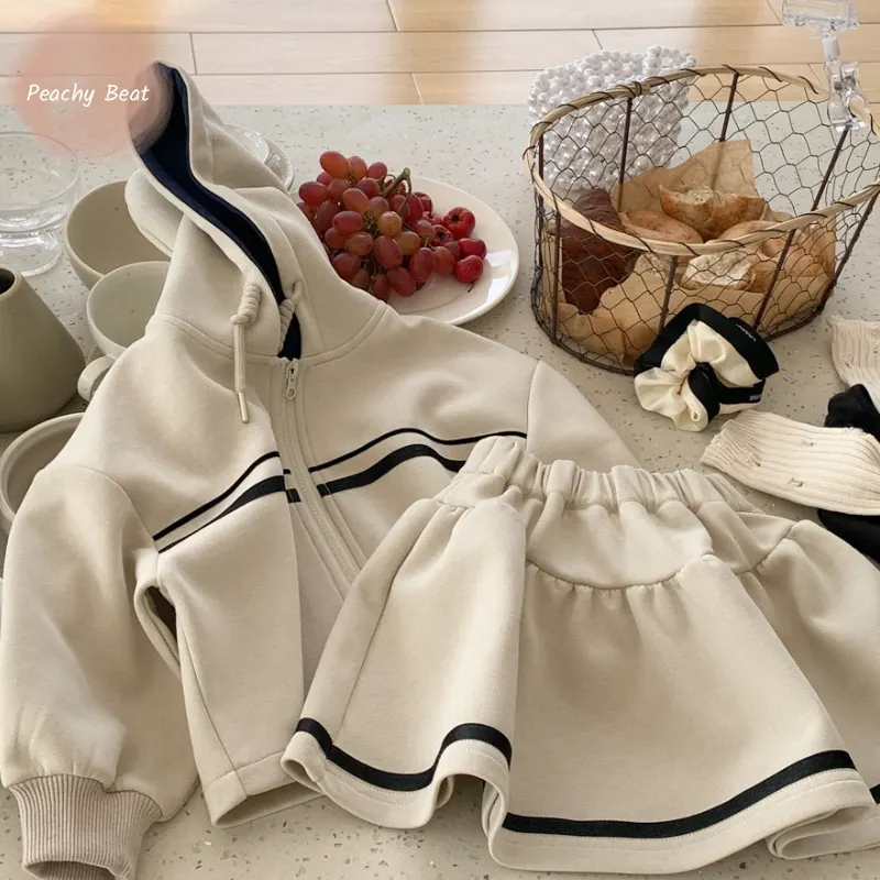 

Fashion Baby Girl Princess Clothes Set Hoodie+Skirt Infant Toddler Child Clothes Suit Spring Summer Autumn Baby Clothes 18M-10Y