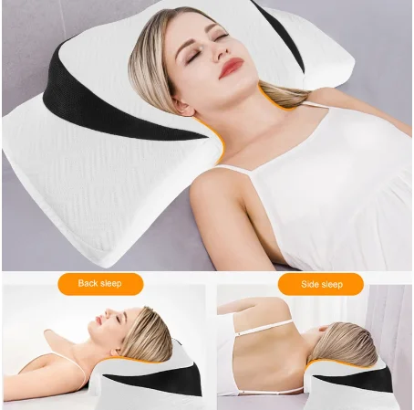 Protezione del collo cuscino per dormire supporto per letto cuscini in  Memory Foam per dormire Design ortopedico cuscino per letto elementi  essenziali per poggiatesta - AliExpress