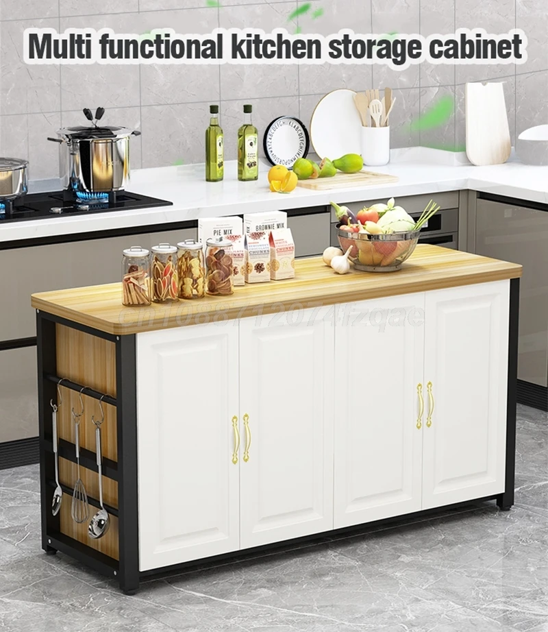 Kitchen Islands Storage Shelf Storage Rack Home Organizer Cabinet Furniture With Non-slip Feet For Kitchens Complete Cabinets