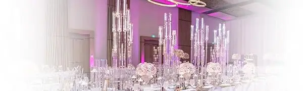 10 Arm Acrylic Candelabra Wedding Centerpieces