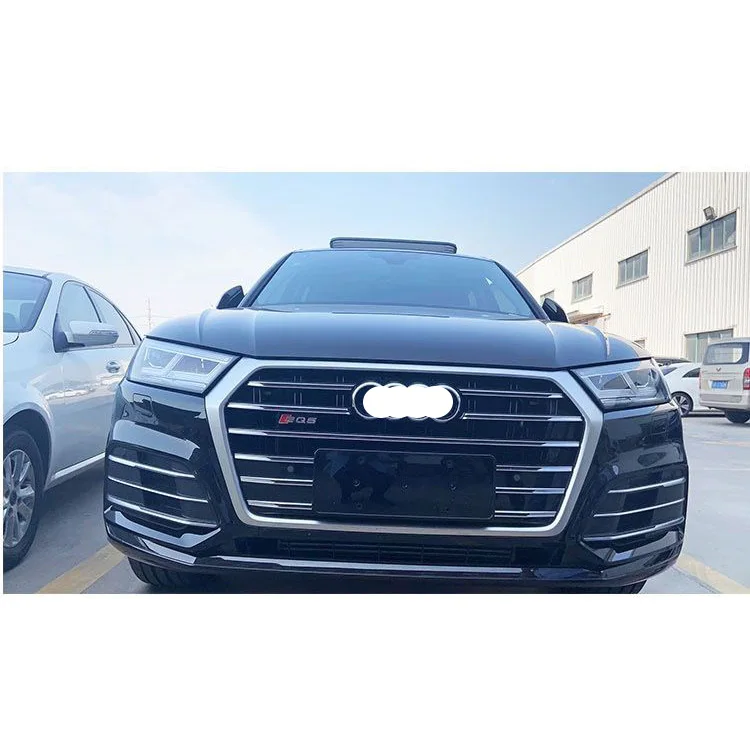 ABS 플라스틱 광택 블랙 격자, 공장 공급 그릴, 자동차 부품, 로고 포함, 아우디스 Q5 SQ5 2018-2020