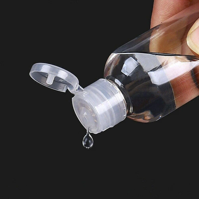 Plastic Makeup Containers 3/6/12Pcs Empty Plastic Bottle 10ml-120ml Personal Care Makeup Spray Liquid Lotion Cream