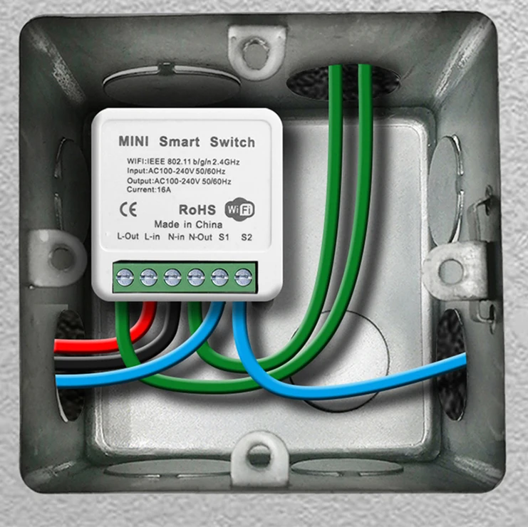 Tuya WiFi Zigbee Smart Switch mit Energieüberwachung Smart Life 16A DIY Lichtschalter Wireless Breaker für Alice Alexa Google 44 Tuya WiFi Zigbee Smart Switch mit Energieüberwachung Smart Life 16A DIY Lichtschalter Wireless Breaker für Alice Alexa Google 44