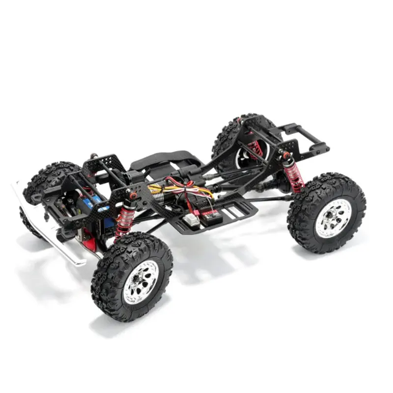 Carbon Fiber Remote Control Climbing Car Four Wheel Drive RC Model