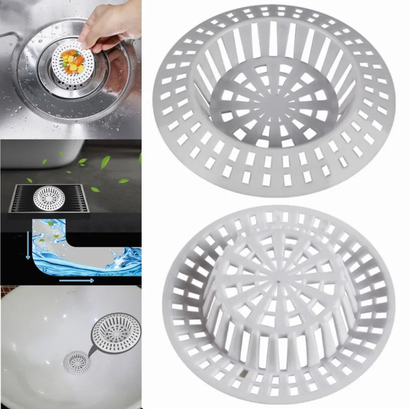 

1PC Kitchen Sink Filter Strainer Sewer Floor Drains Shower Bathtub Hair Catcher Waste Collector for Kitchen Bathroom Accessories