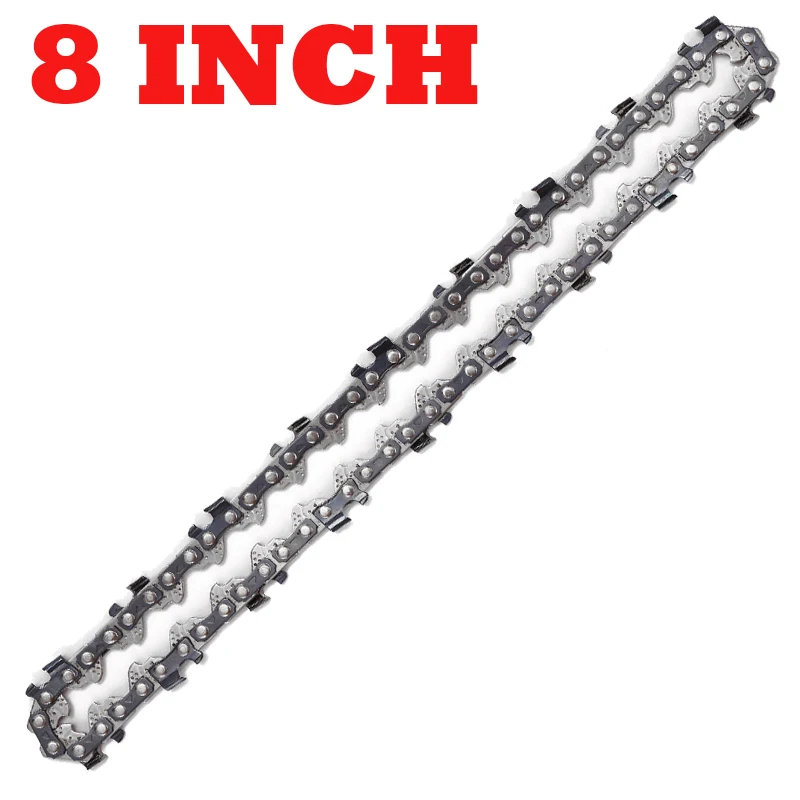 Mini Chainsaw Electric Chainsaw Electric Saw Chainsaw Chains Mini Electric Saw 4 Inch 6 Inch 8 Mini Steel Chainsaw Chains Electric Chainsaws Accessory Chains Replacement Mini Electric Chainsaw