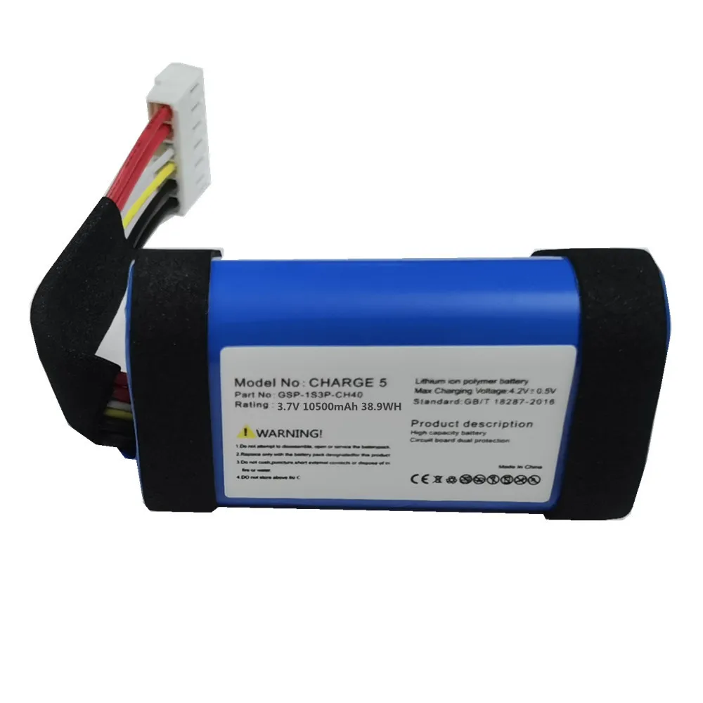 Bateria Original para Jbl Charge Carga Altifalante Versão q Altifalante Bluetooth sem Fio Gsp1s3p-ch40 2024 - Image 6