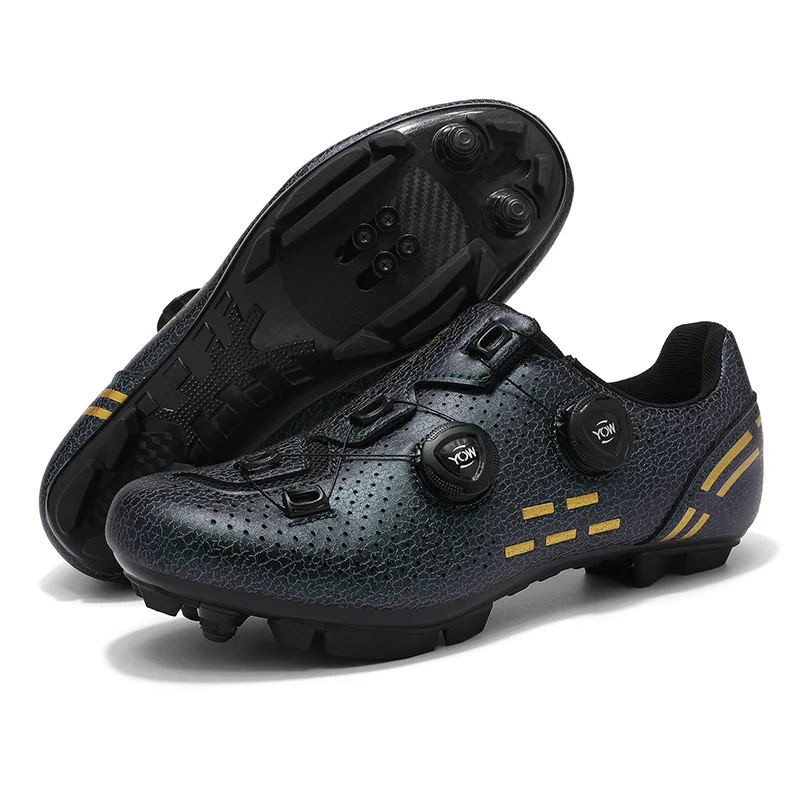 Cycling Sneaker Mtb Pedal Bicycle Shoes Flat Mountain Cycling Shoes Cleat Rb Speed Footwear Man Women Selflocking cycling shoes