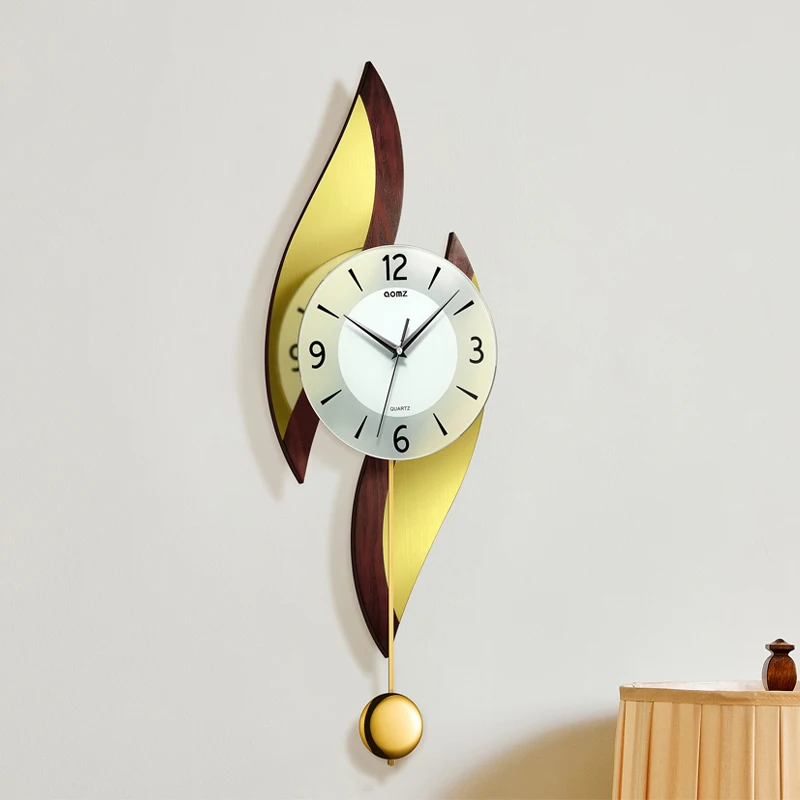 Modern-Digital-Wall-Clock-Wooden-Creative-Unique-Office-Wall-Clock ...