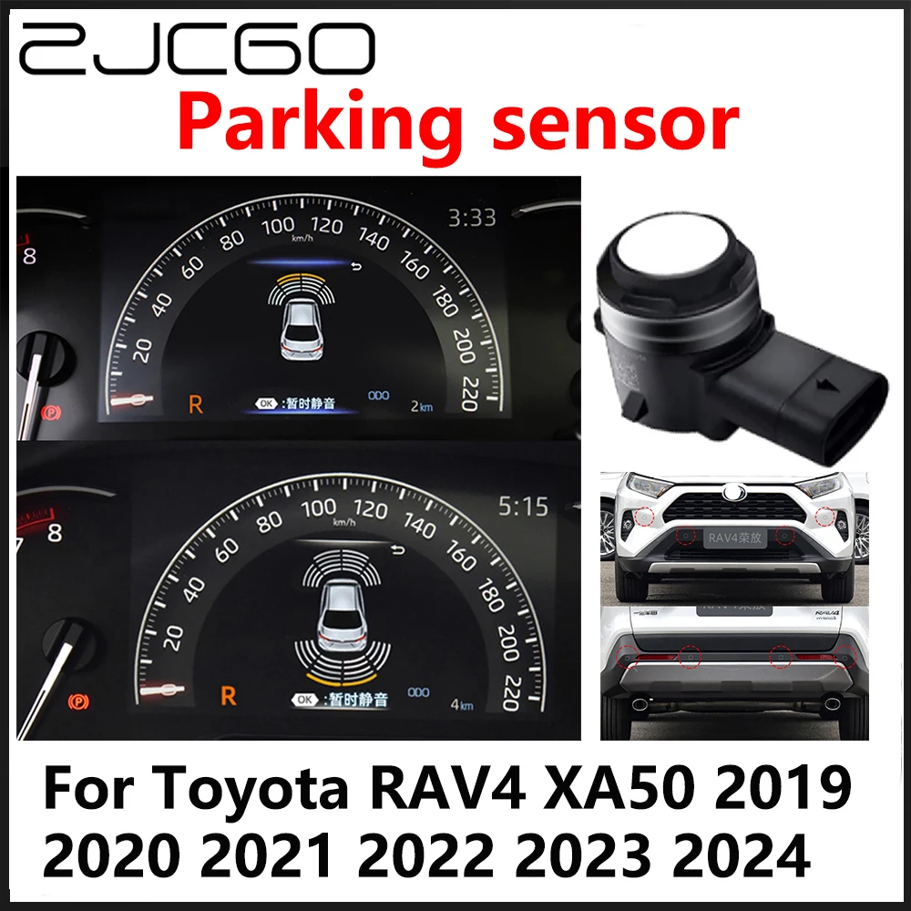 4 sensor d parcheggo x retromarca dsplay a led e segnale acustco