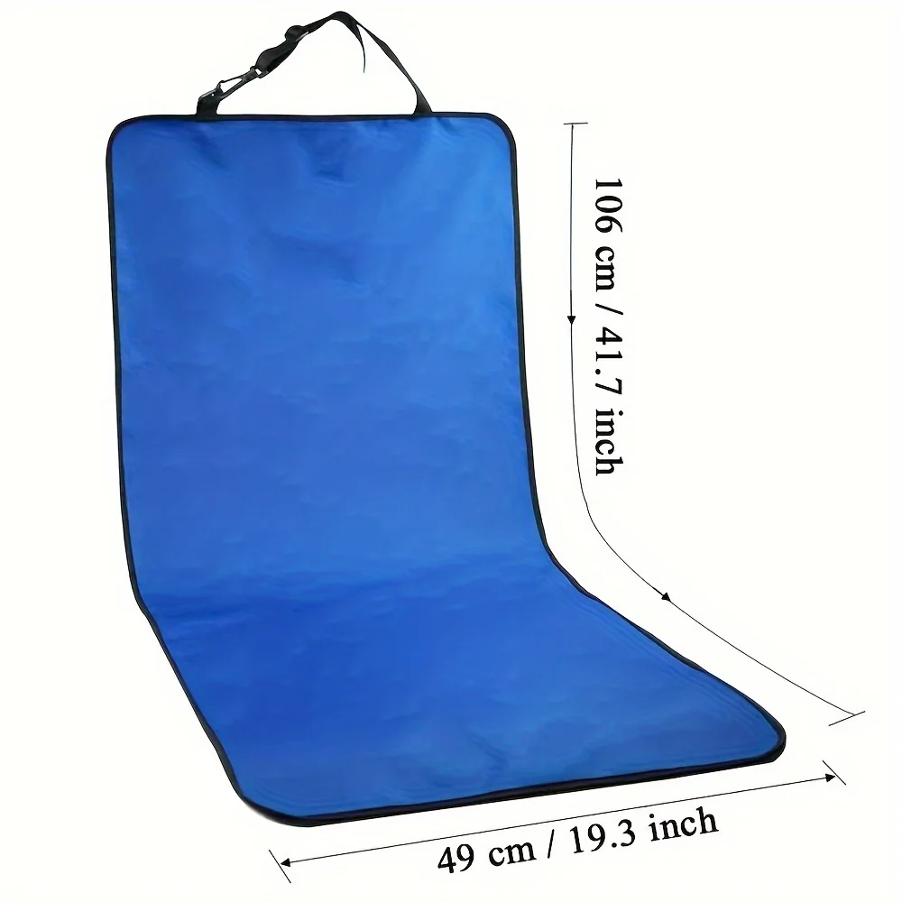 Чохол для автомобільного сидіння для собак Міцний килимок для сидіння домашніх тварин для переднього сидіння автомобіля Автомобільний килимок для собак