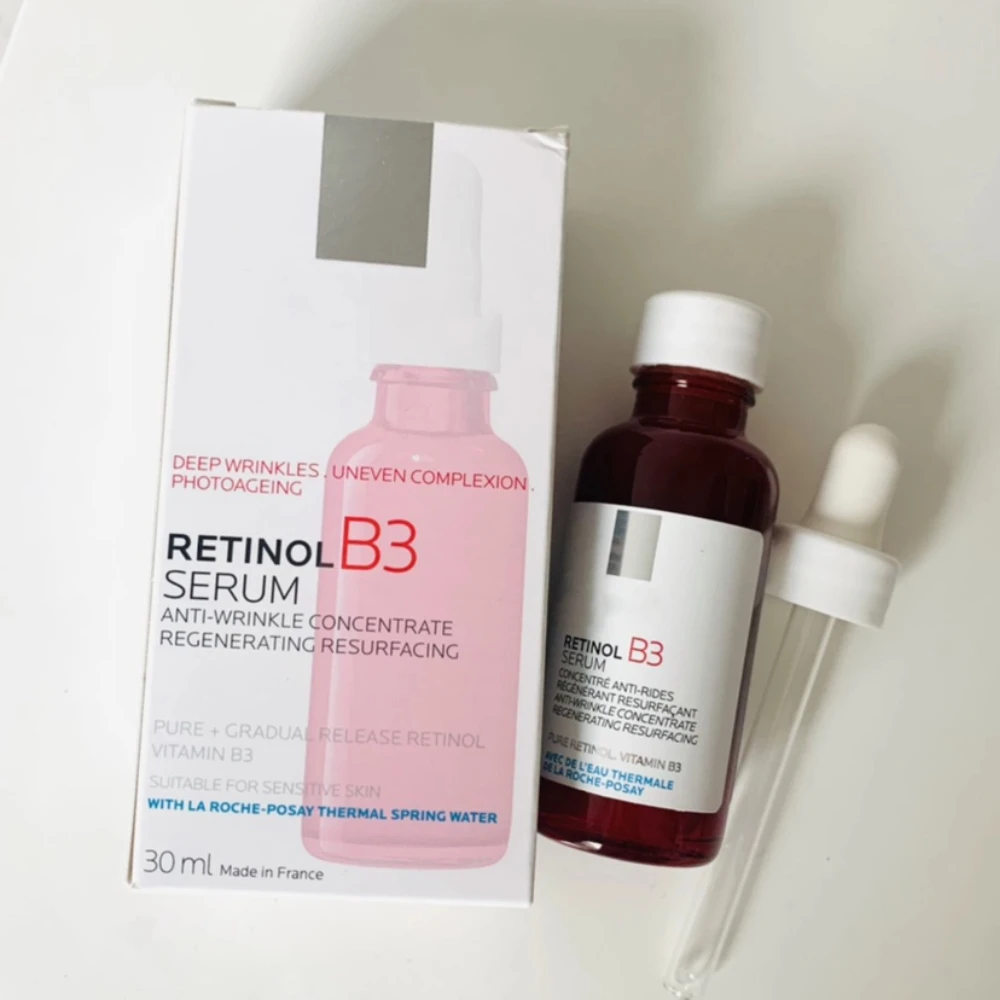 

La Roche Original Pure Retinol Vitamin B3 Facial Serum Anti Aging Facial Essence Suitable for Fine Lines Wrinkles Remodeling30ml