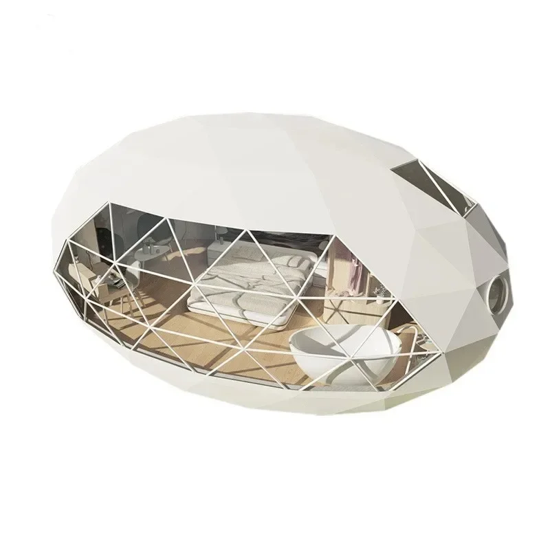 Tenda Trasparente A Cupola Trasparente Per 6-8 Persone Tenda A Cupola Trasparente Geodetica Per Tenda Glamping Igloo