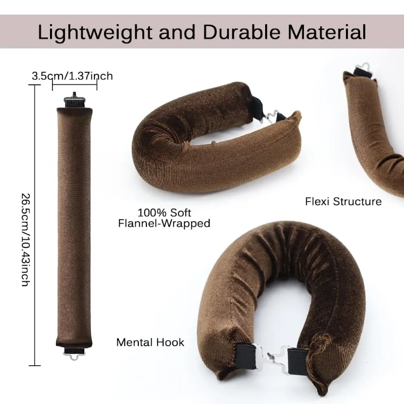 Hair Curling Tools 3/1pc Heatless Hair Curler No Heat Lazy Rollers Overnight Styling